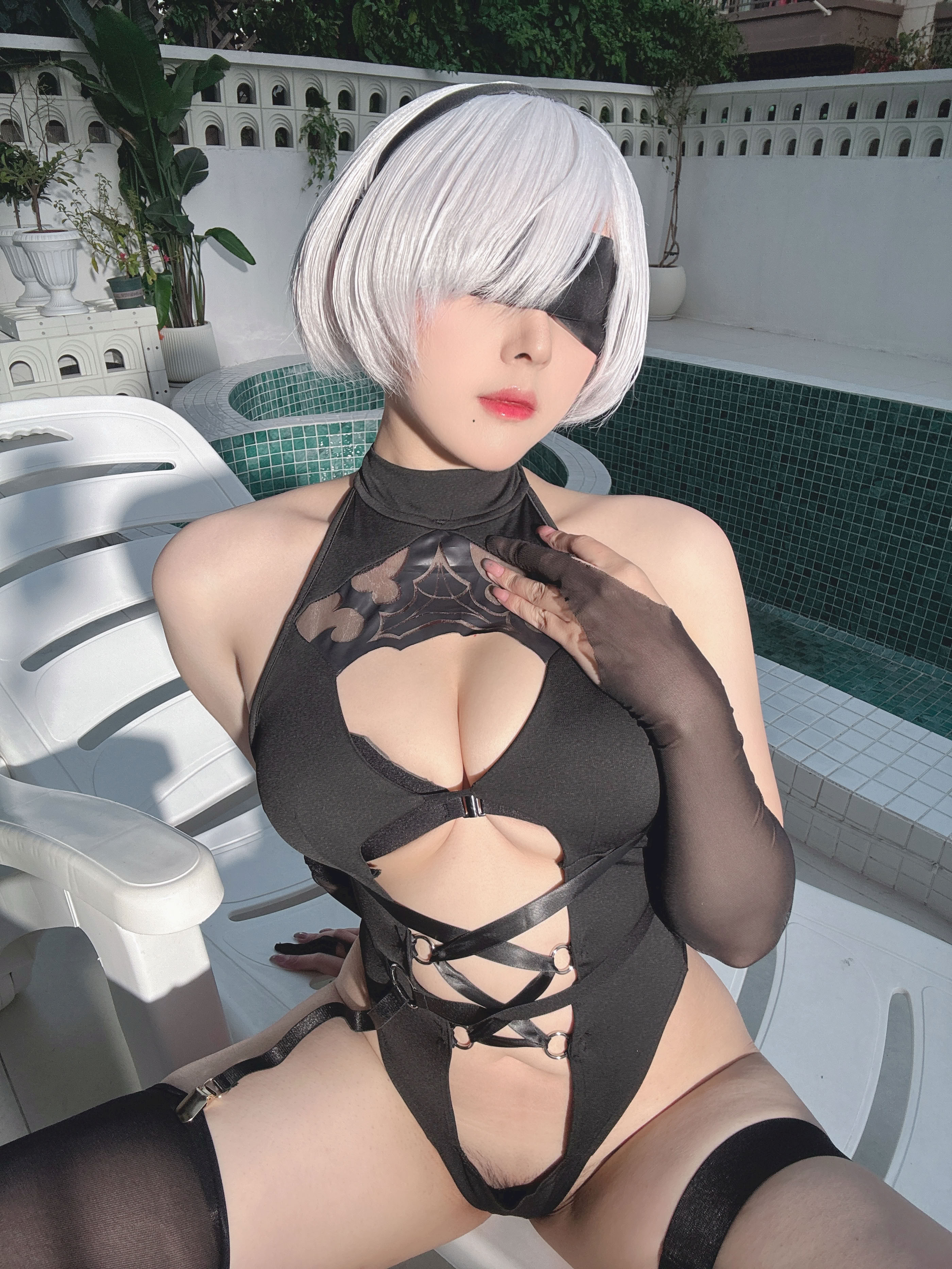 Natsko Tsuko - Áo tắm NIKKE×NieR 2B