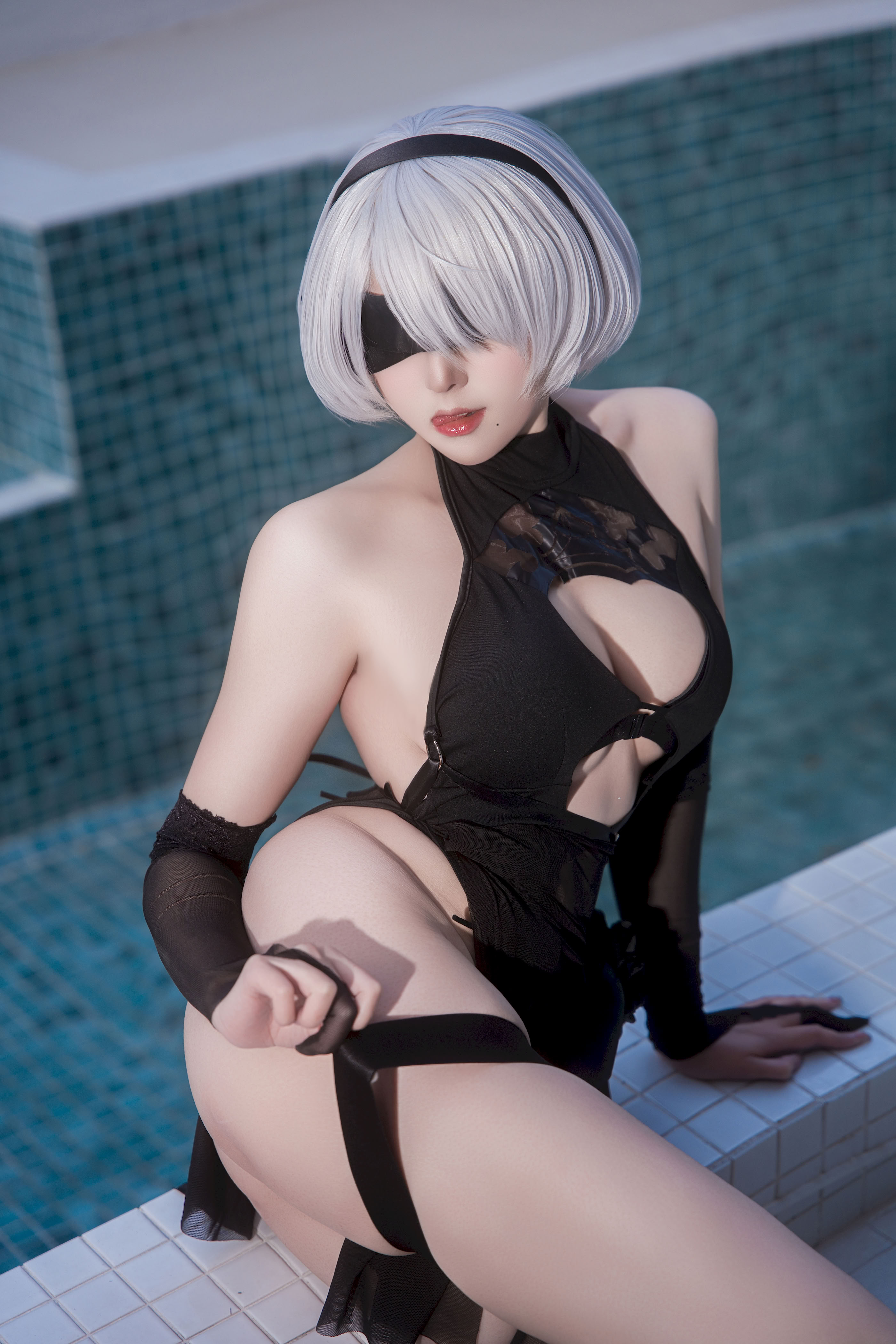 Natsko Tsuko - Áo tắm NIKKE×NieR 2B