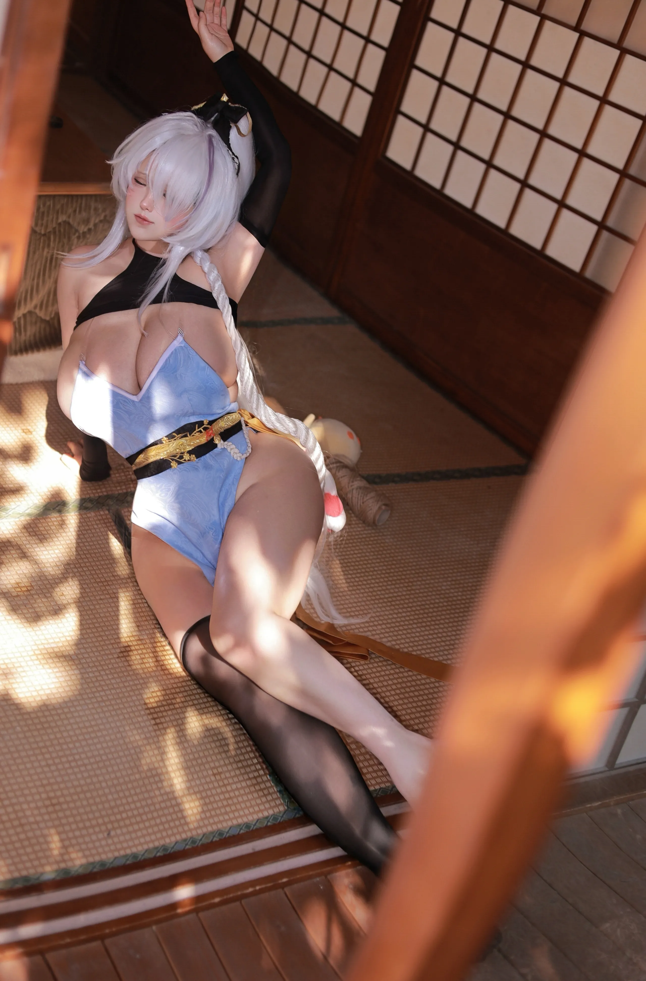 Bánh phô mai nhân trứng - Azur Lane Unzen Cheongsam