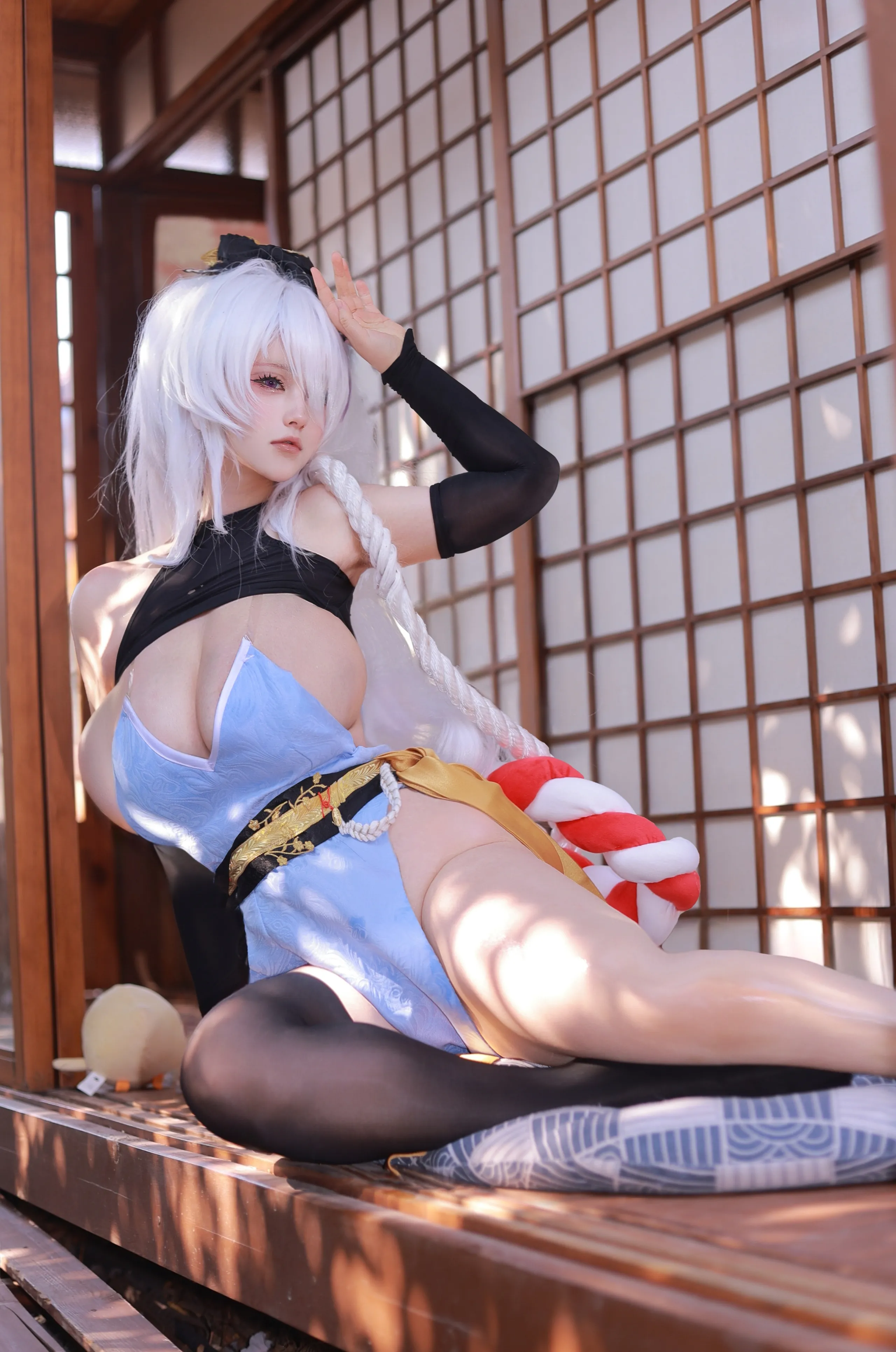 Bánh phô mai nhân trứng - Azur Lane Unzen Cheongsam