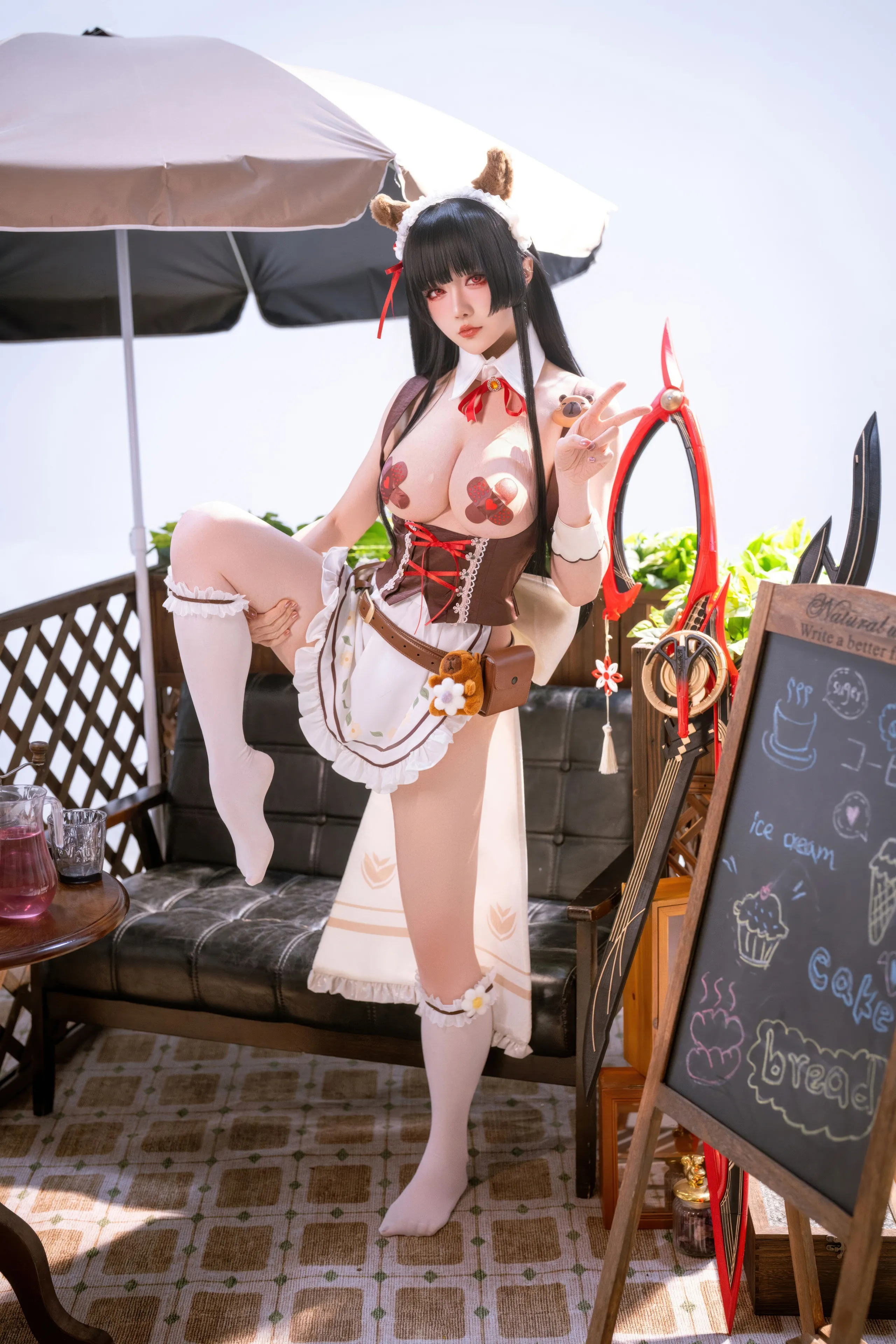 Star Chichi - Kế hoạch tháng 4 năm 2026 Narusho Chisaki Linkage Coffee Maid