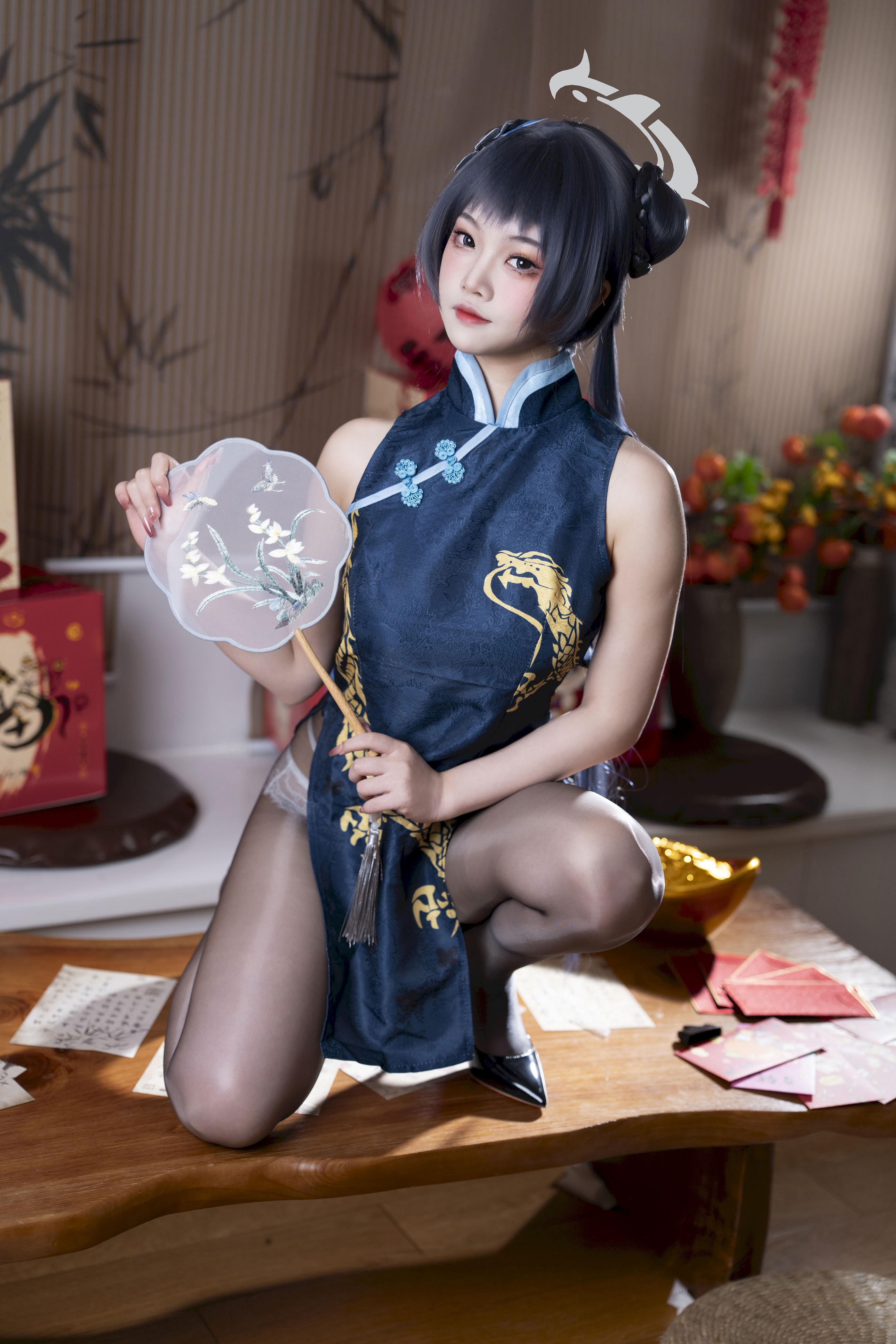 Bóng hamster nấu chậm - Blue Archives Long Hua Feisiao