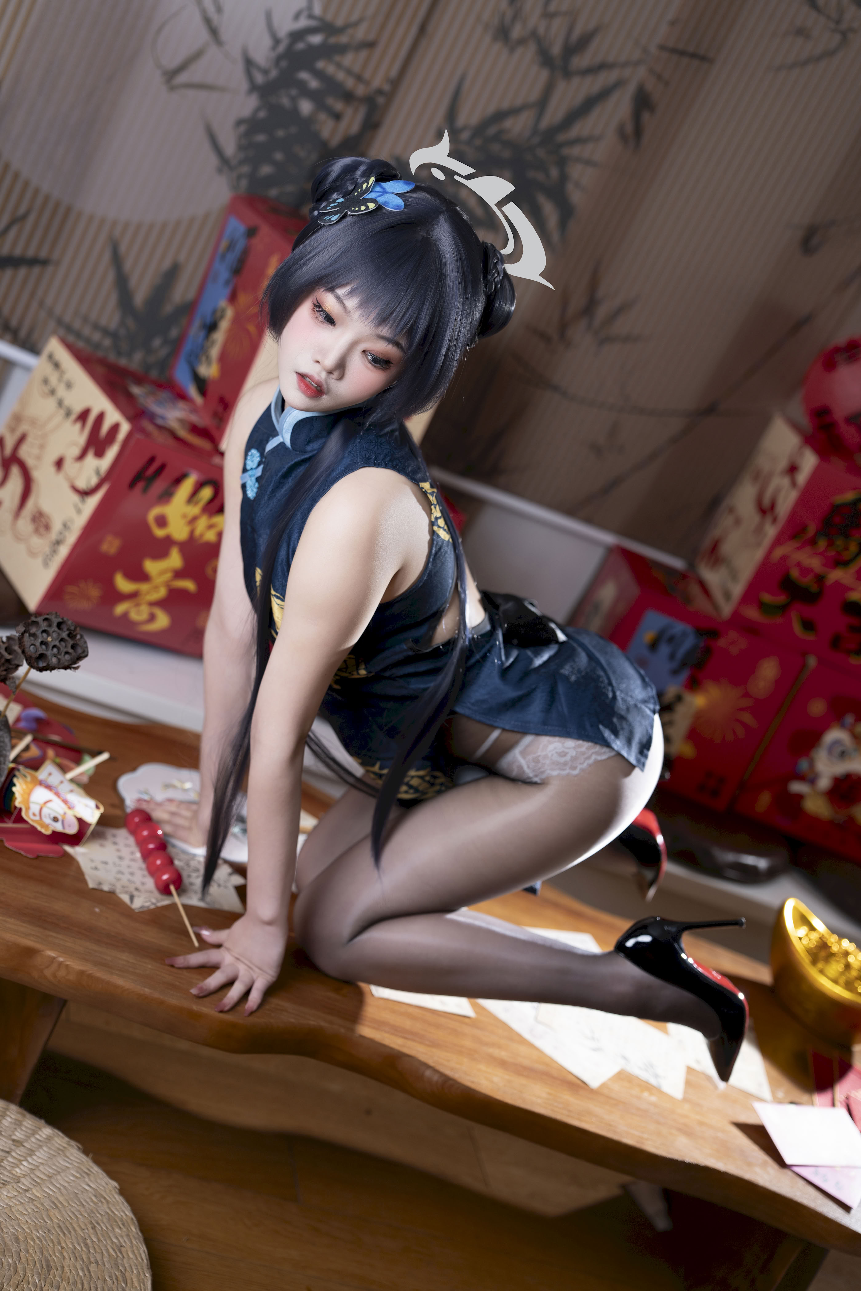 Bóng hamster nấu chậm - Blue Archives Long Hua Feisiao