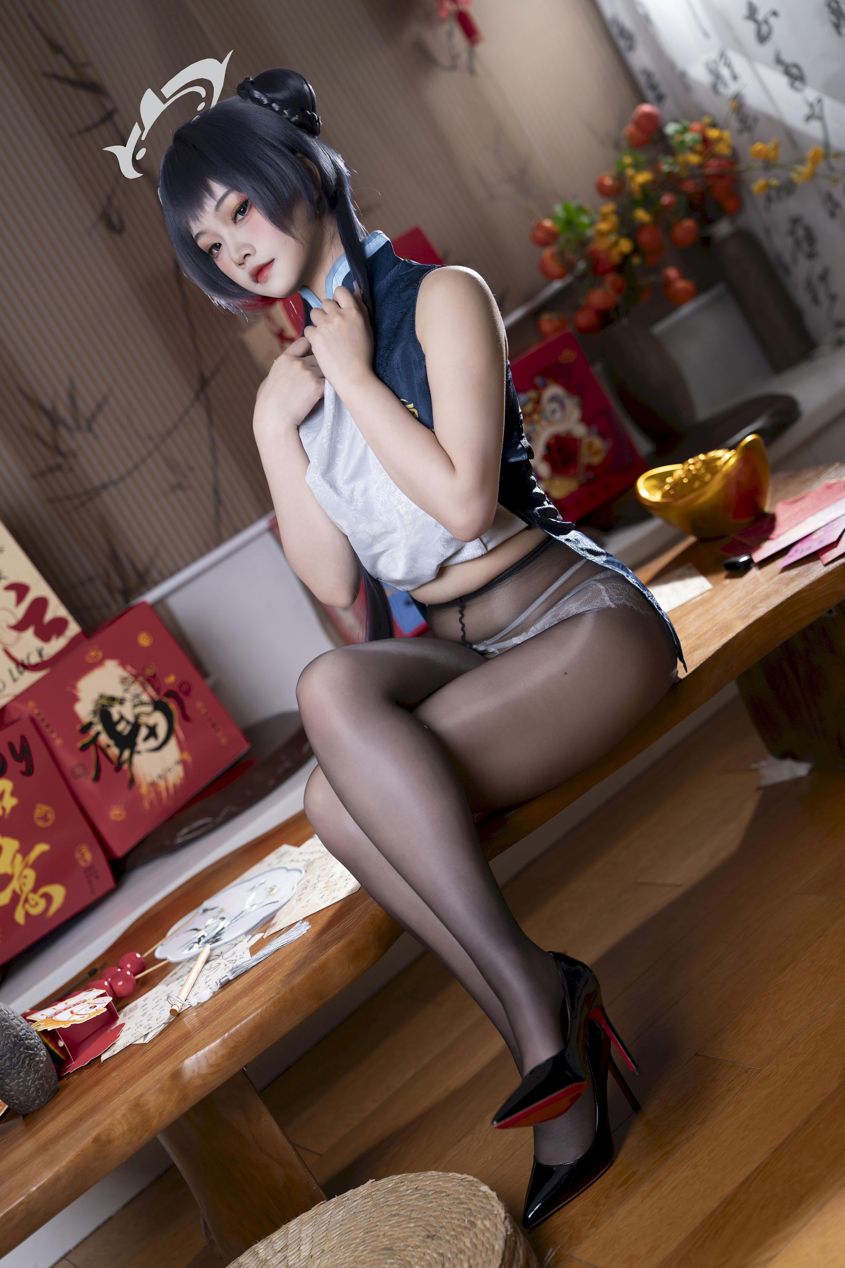 Bóng hamster nấu chậm - Blue Archives Long Hua Feisiao
