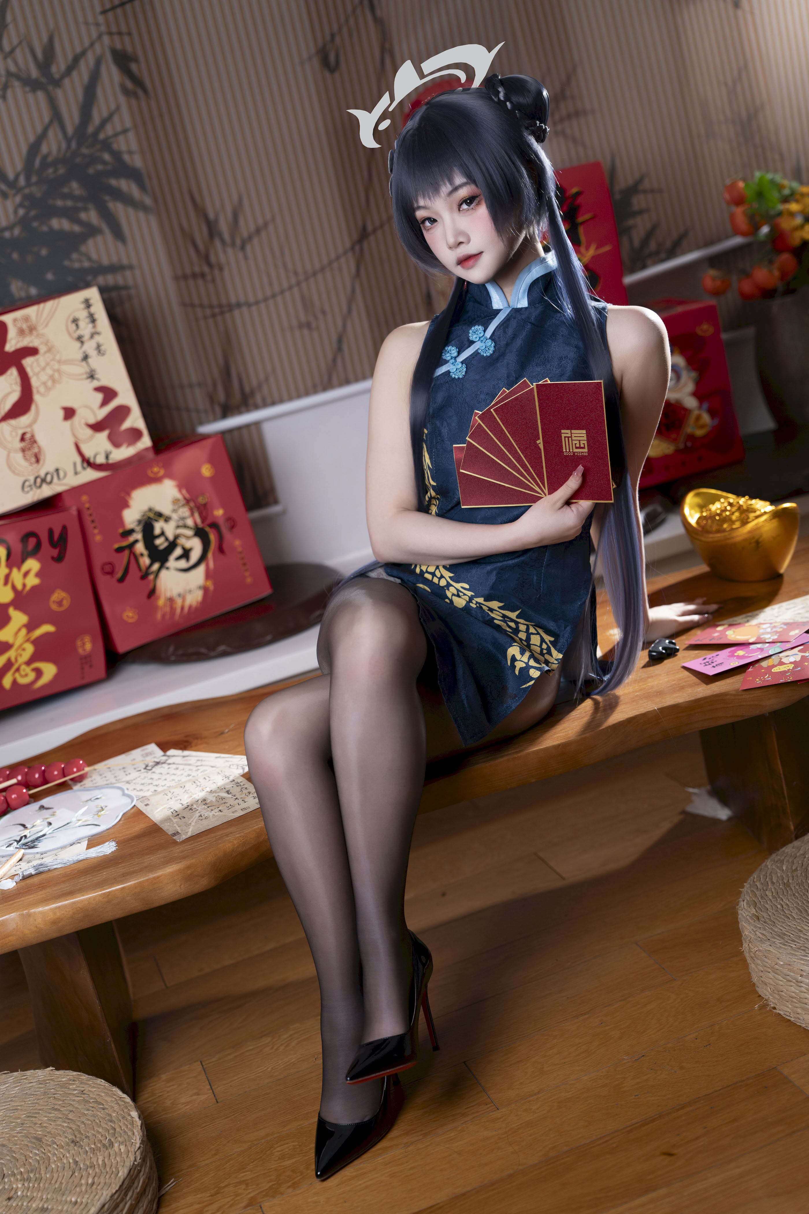 Bóng hamster nấu chậm - Blue Archives Long Hua Feisiao