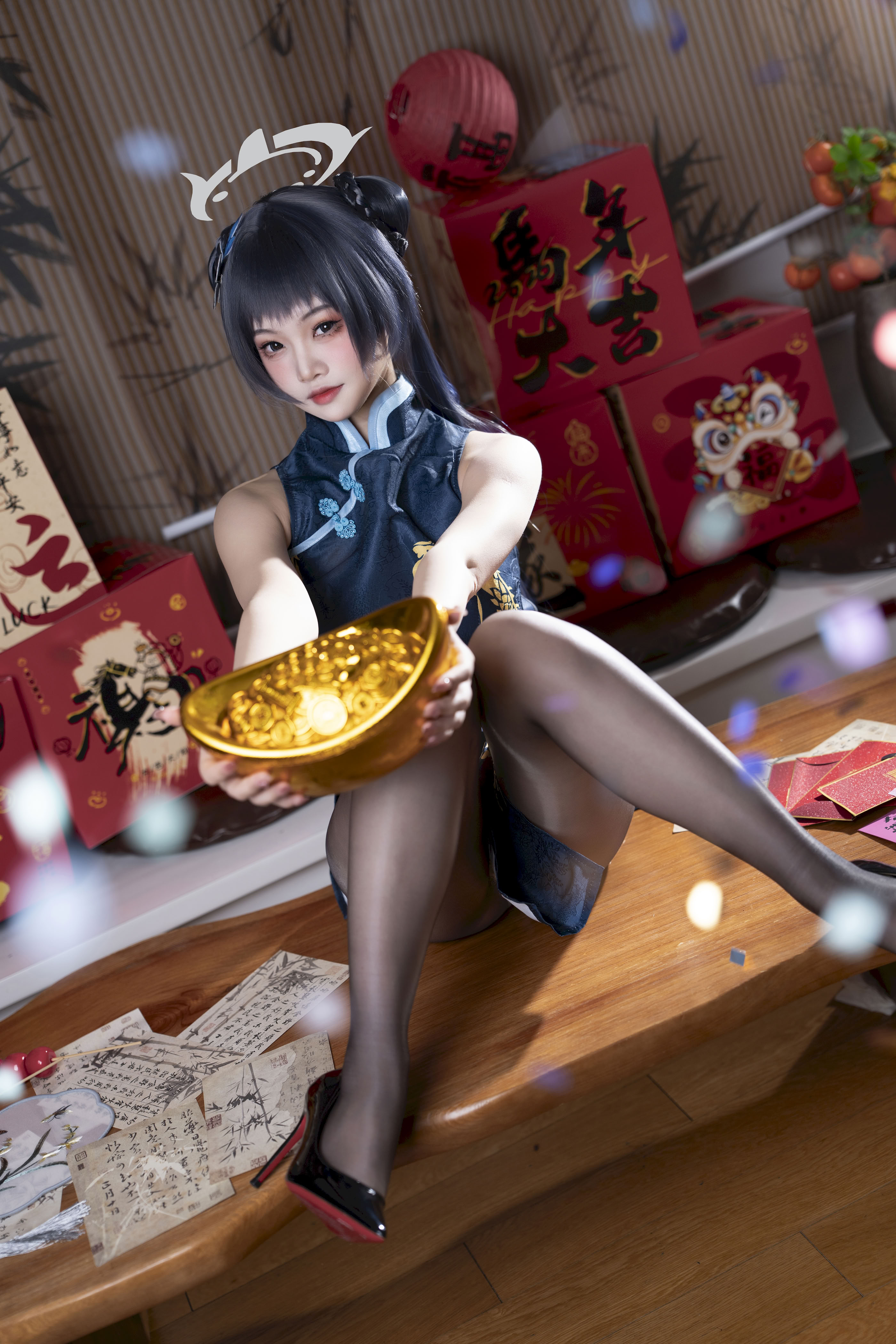 Bóng hamster nấu chậm - Blue Archives Long Hua Feisiao