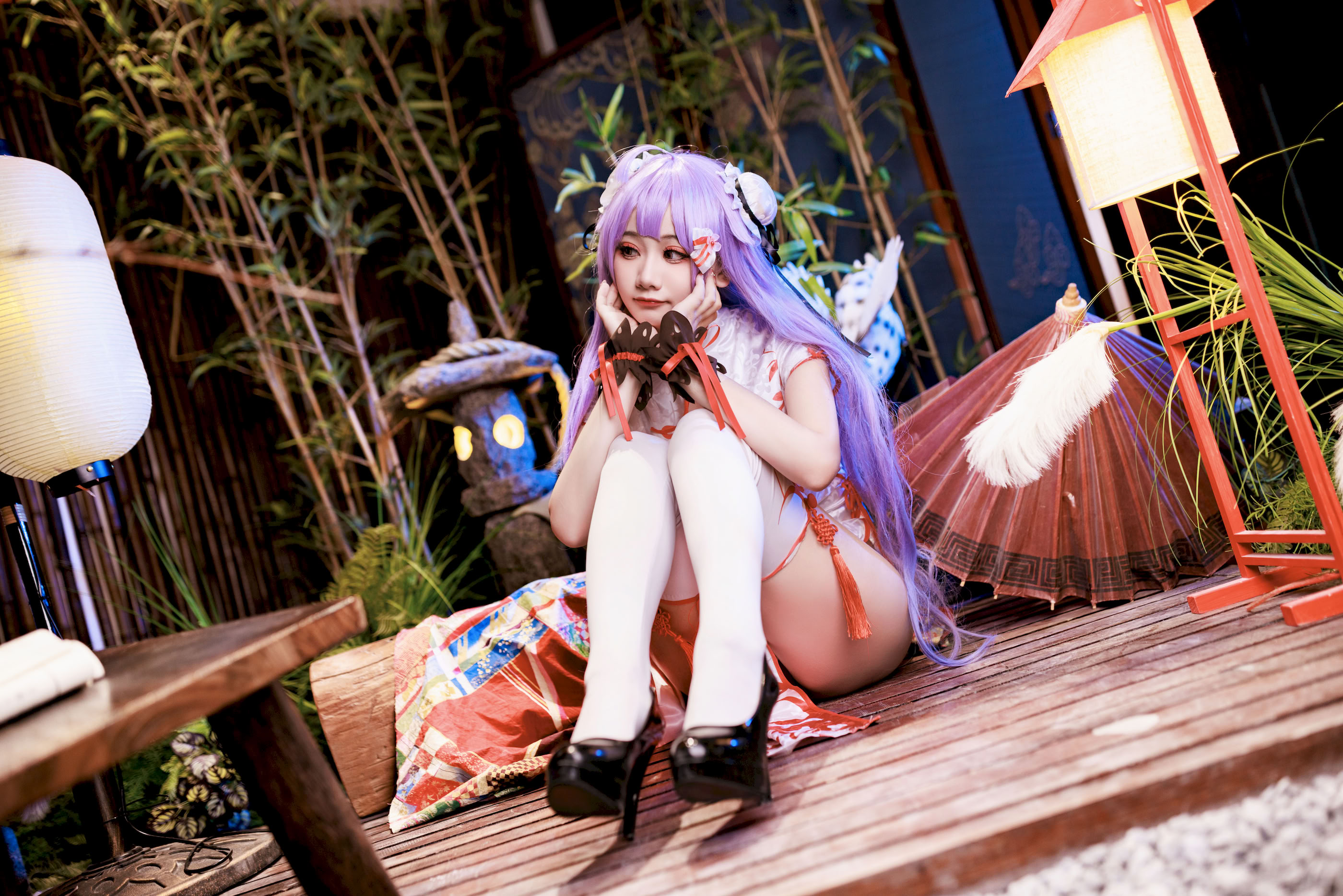 Axuexue_yuki - Azur Lane Unicorn Sườn xám