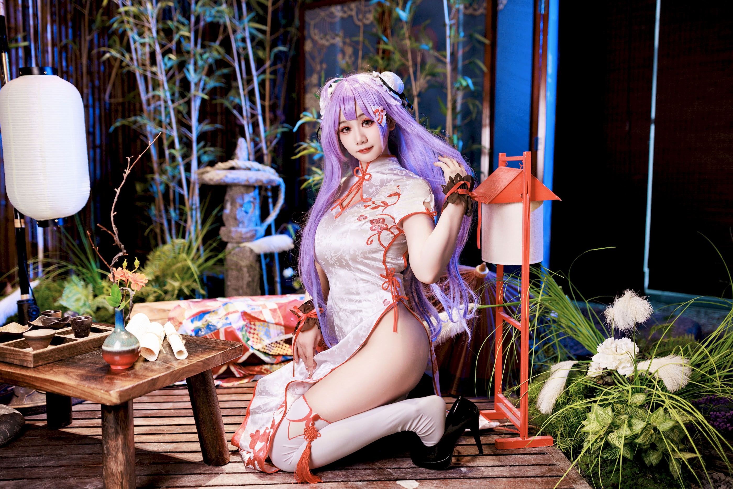Axuexue_yuki - Azur Lane Unicorn Sườn xám