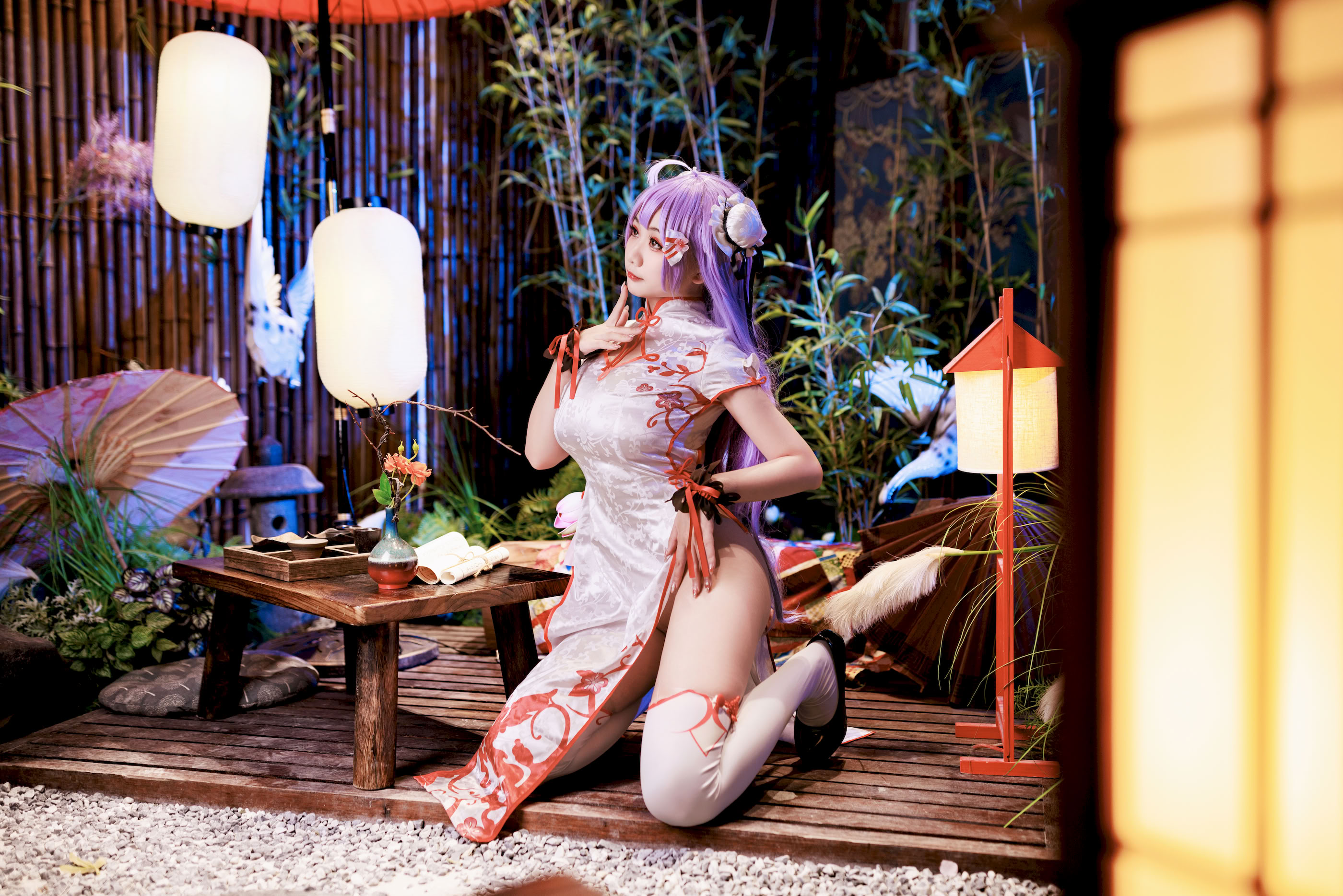 Axuexue_yuki - Azur Lane Unicorn Sườn xám