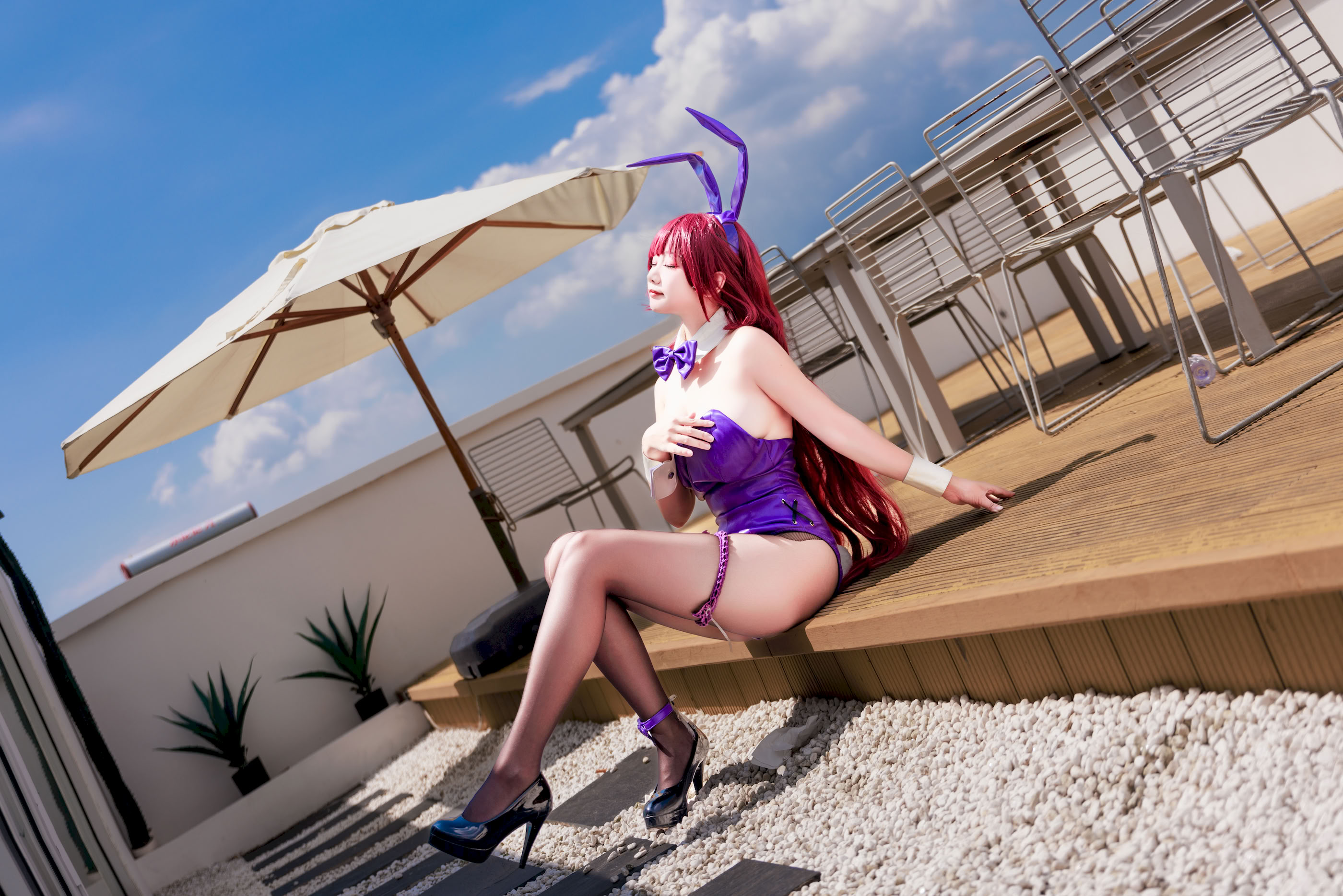 Axue Snow_yuki - Cô gái thỏ FGO Scathach
