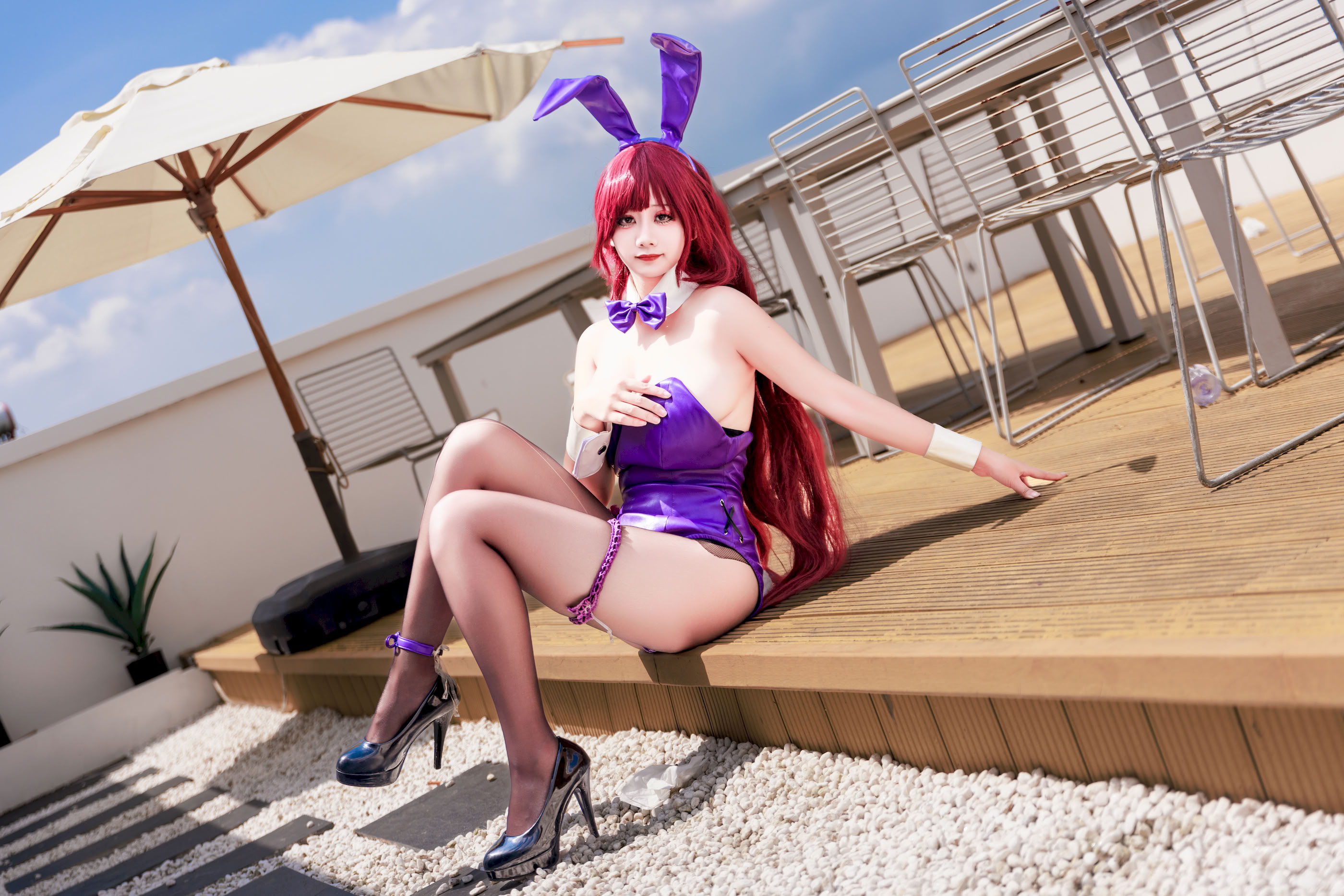 Axue Snow_yuki - Cô gái thỏ FGO Scathach