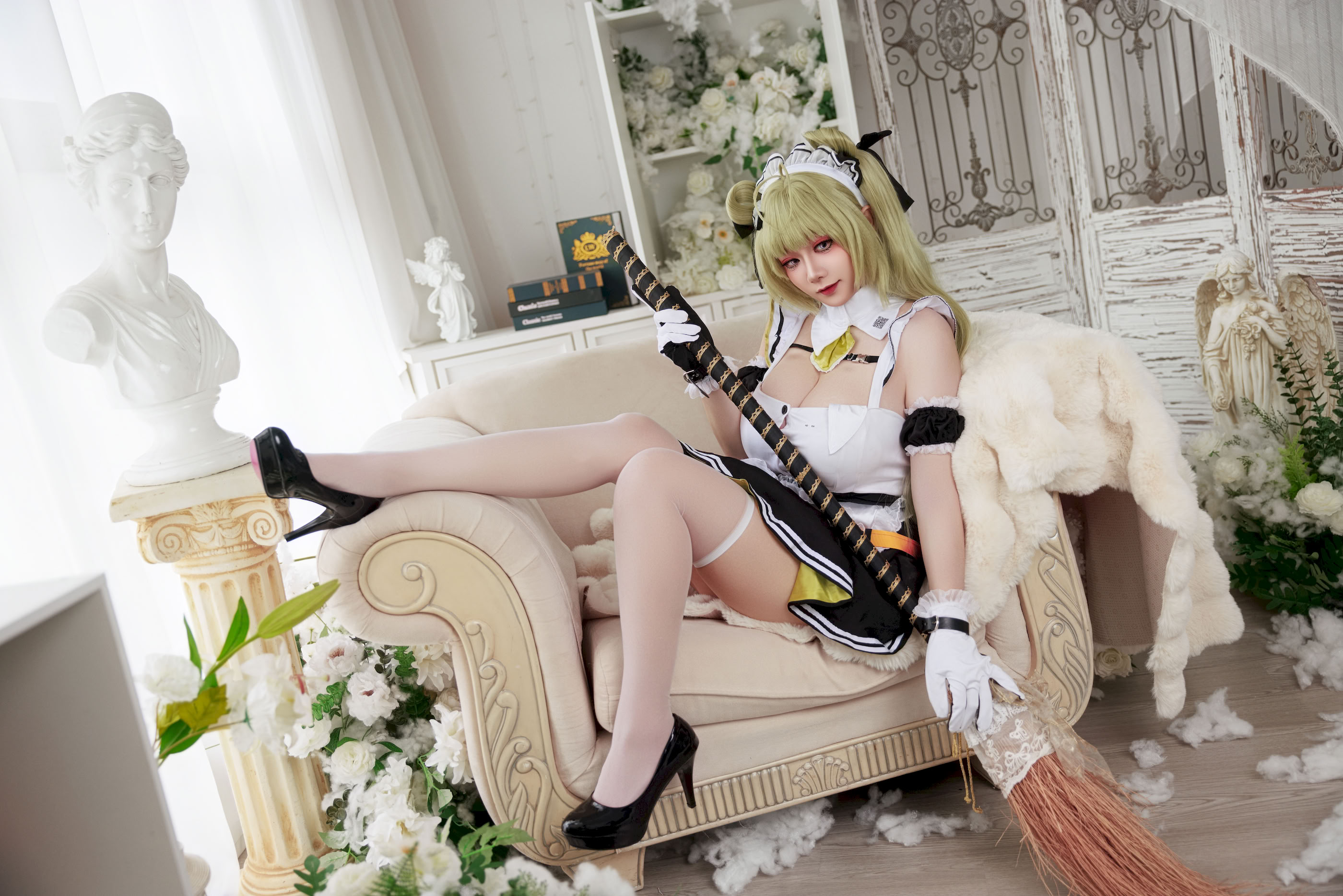 Axue Snow_yuki - Nữ thần chiến thắng: Nikki Soda Maid