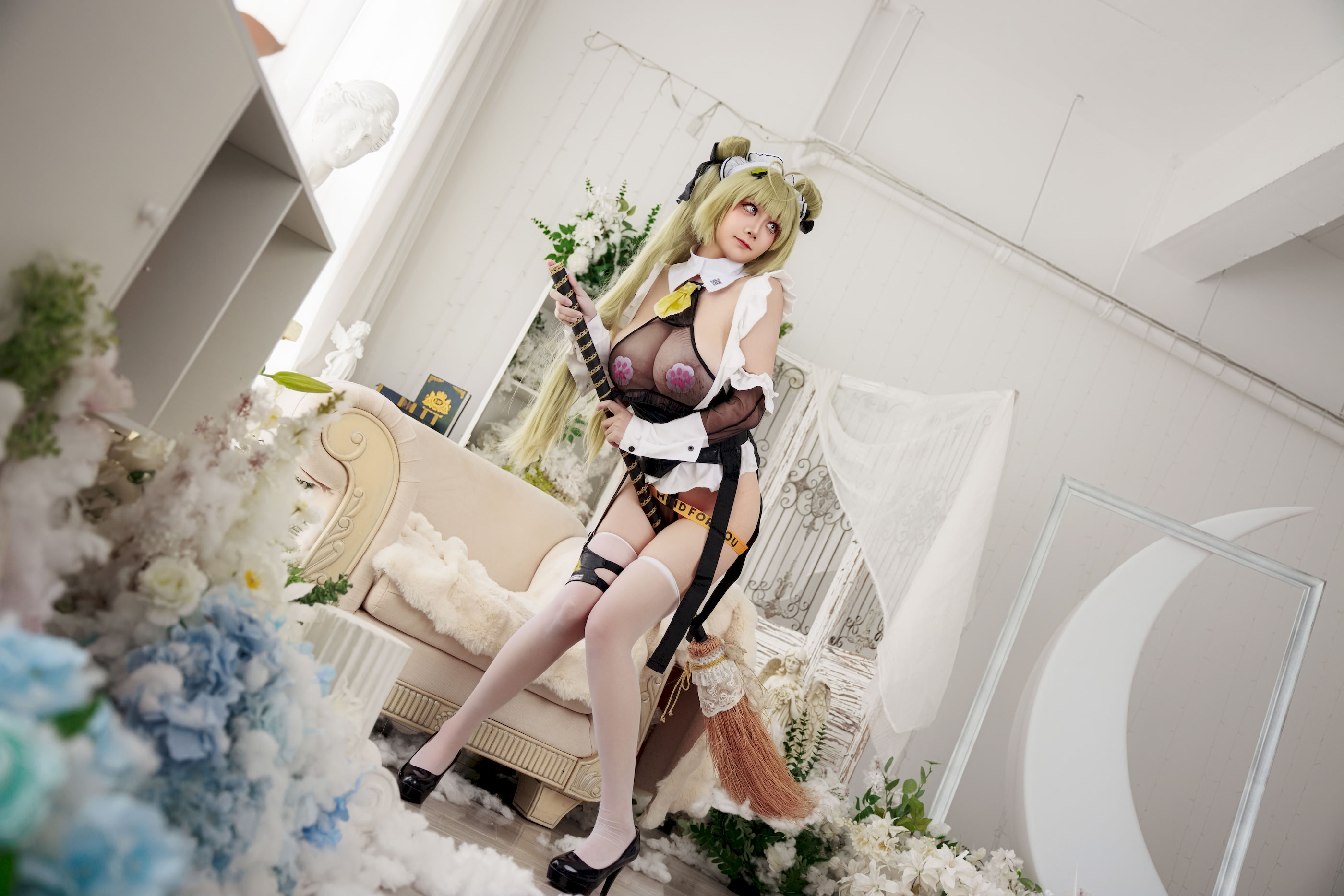 Axue Snow_yuki - Nữ thần chiến thắng: Nikki Soda Maid