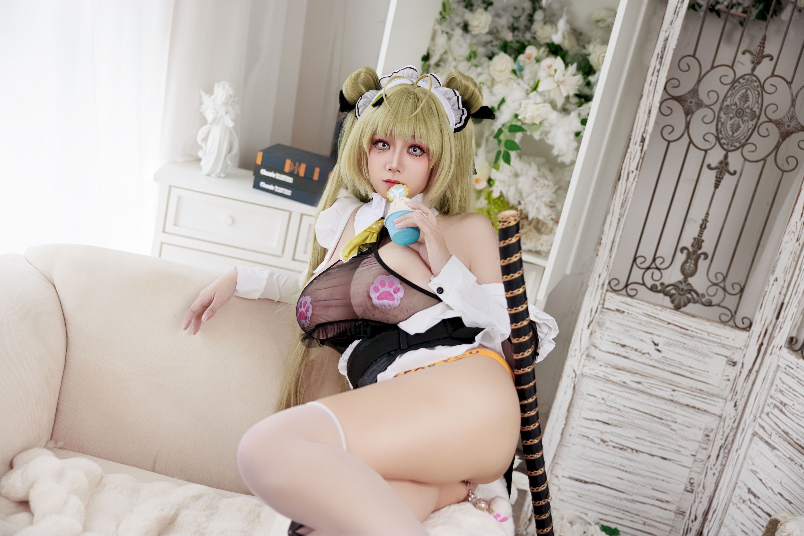 Axue Snow_yuki - Nữ thần chiến thắng: Nikki Soda Maid
