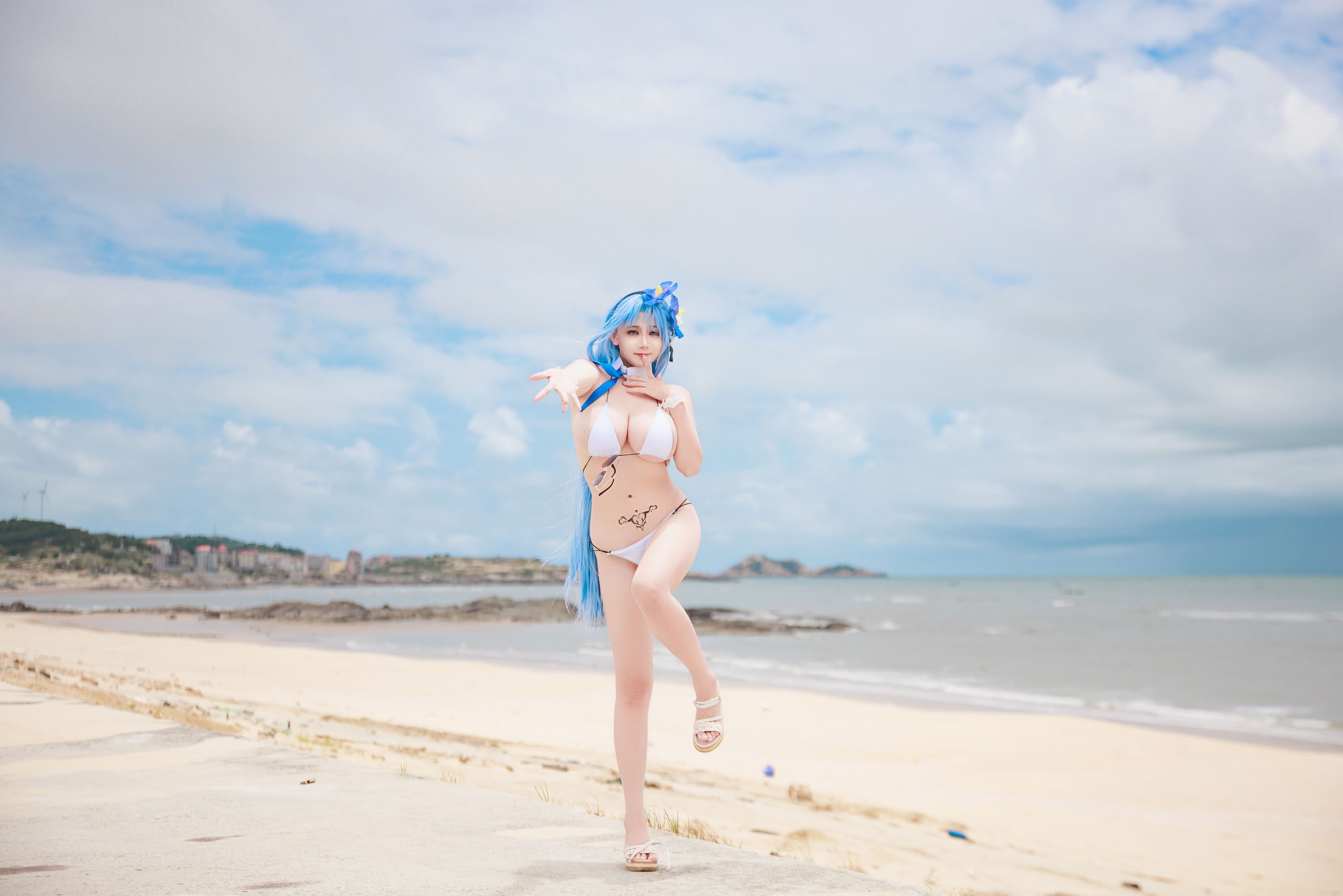 A Xuexue_yuki - Azur Lane Alsace Giữa mùa hè
