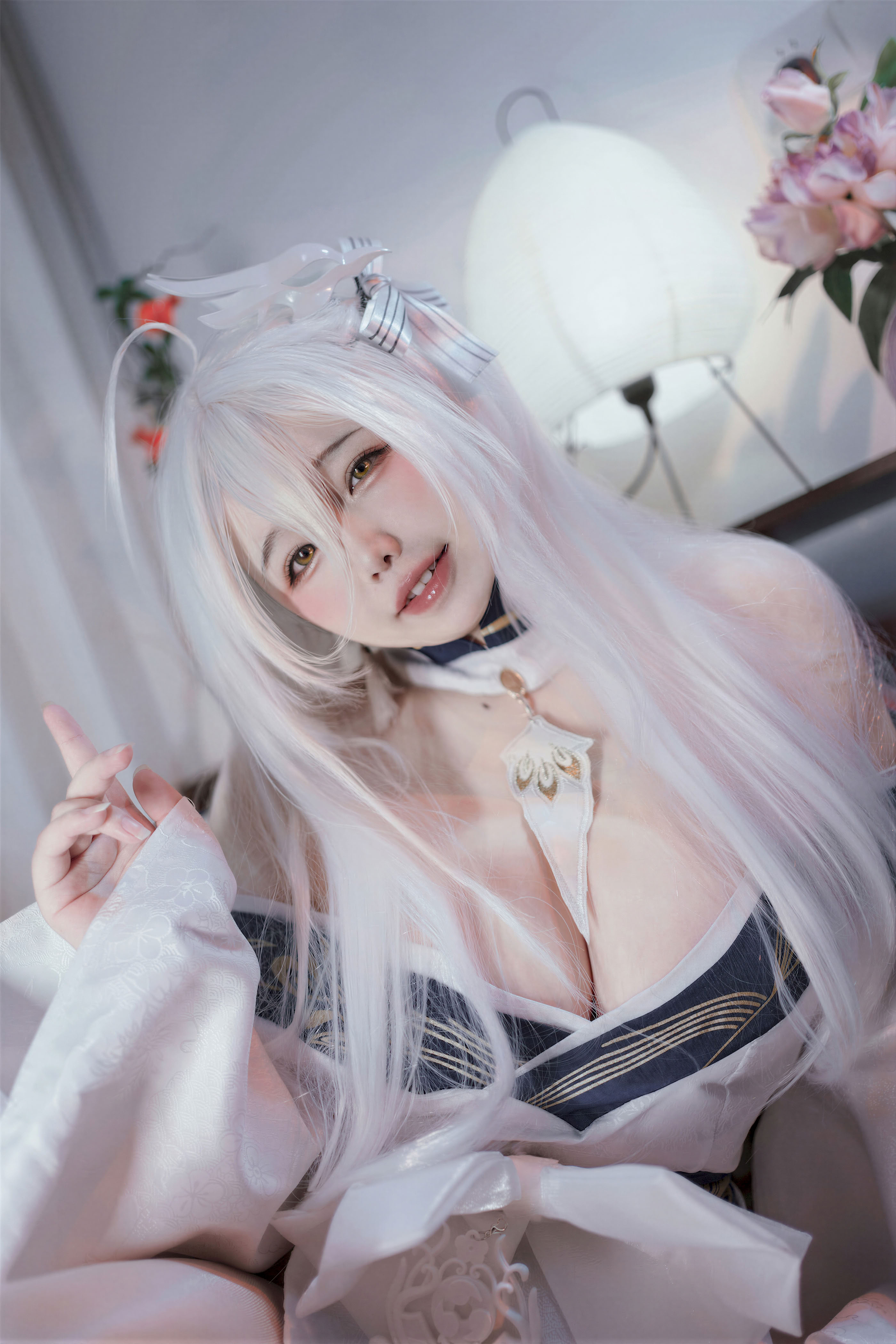 Ah Ban hôm nay vui quá - Azur Lane Hakuho kimono