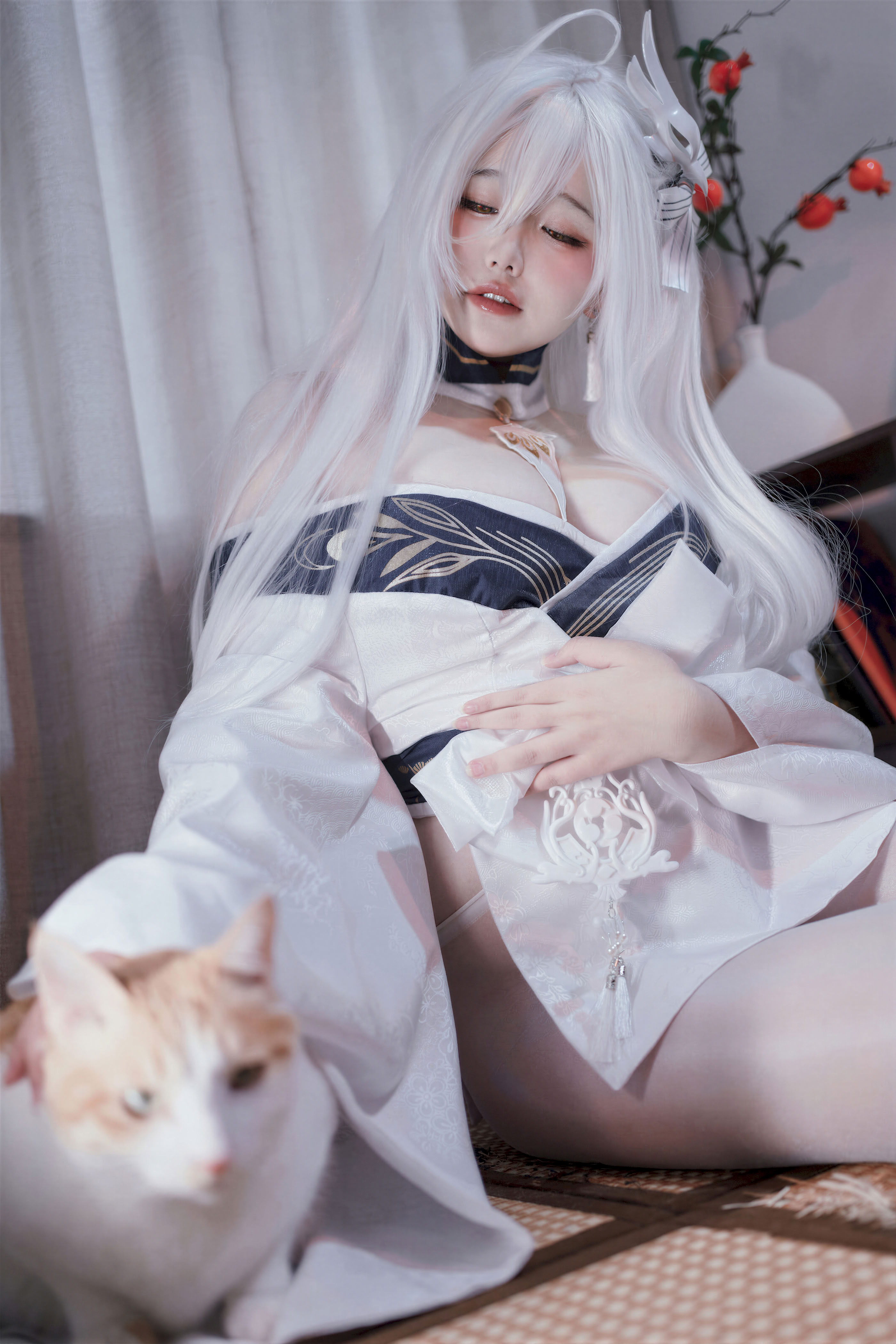 Ah Ban hôm nay vui quá - Azur Lane Hakuho kimono