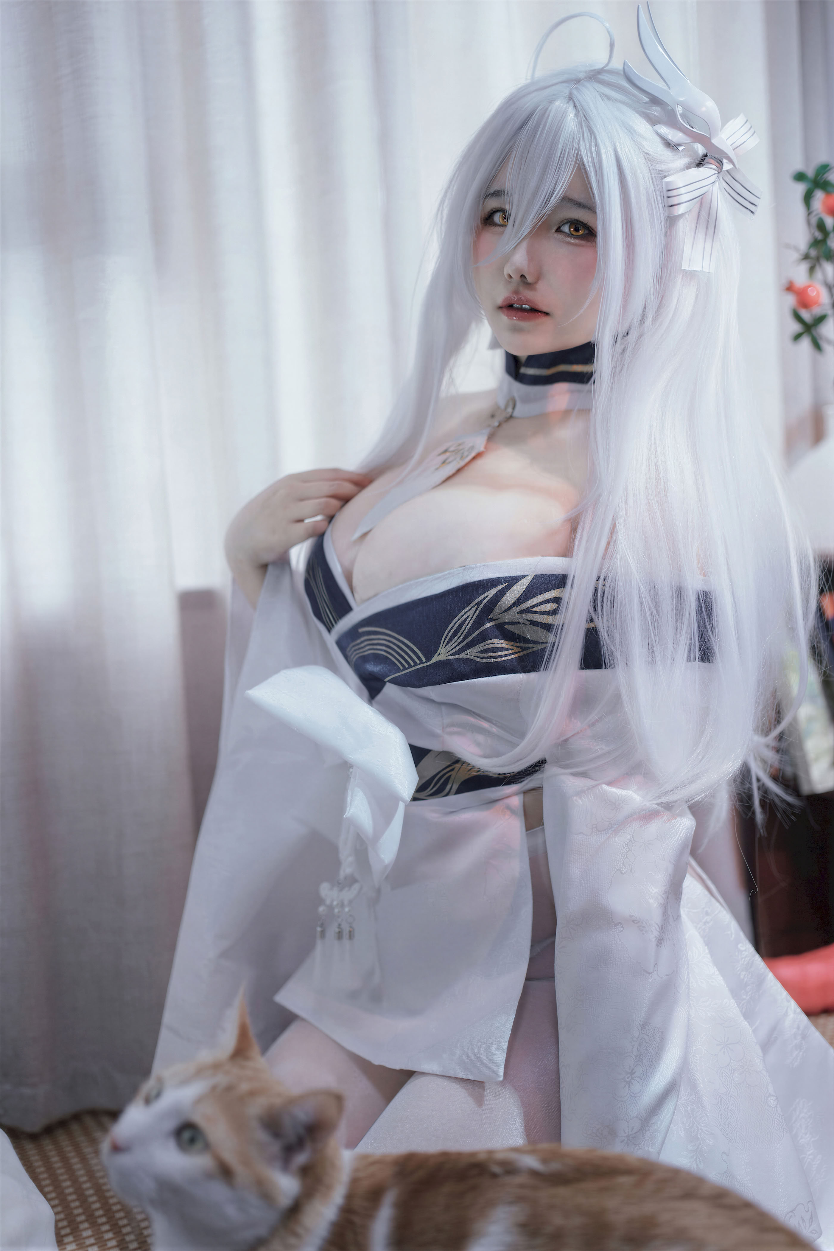 Ah Ban hôm nay vui quá - Azur Lane Hakuho kimono