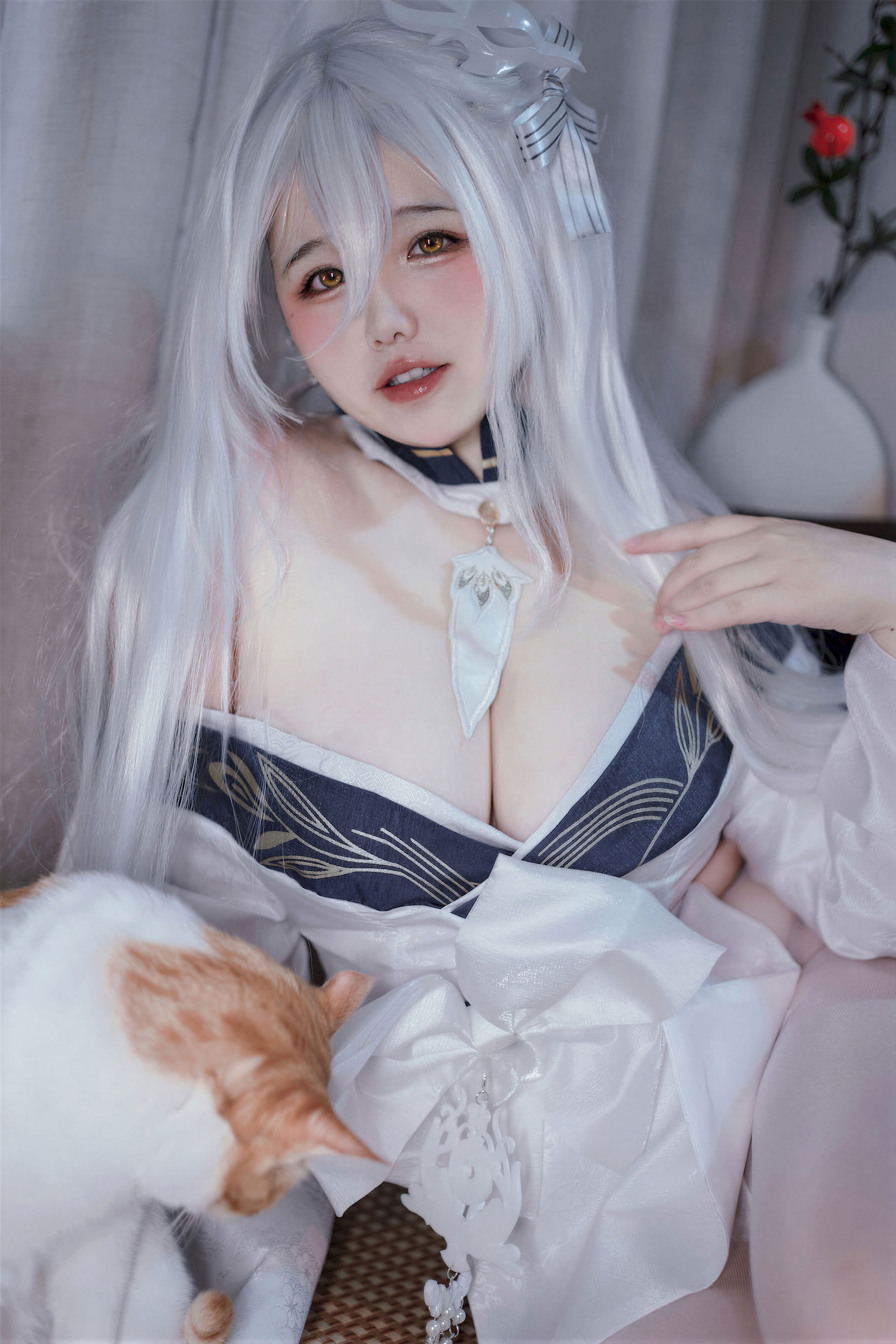 Ah Ban hôm nay vui quá - Azur Lane Hakuho kimono