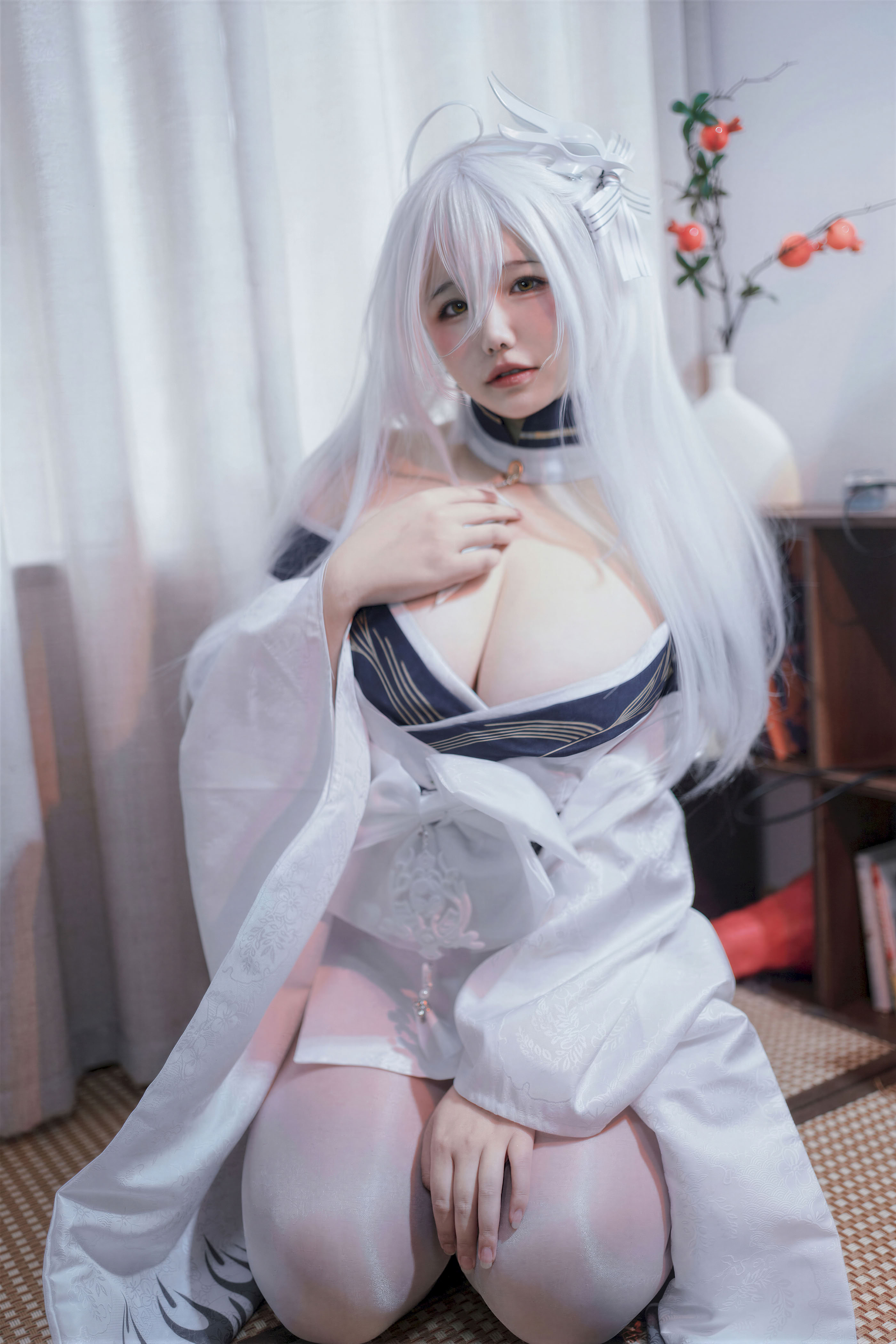 Ah Ban hôm nay vui quá - Azur Lane Hakuho kimono