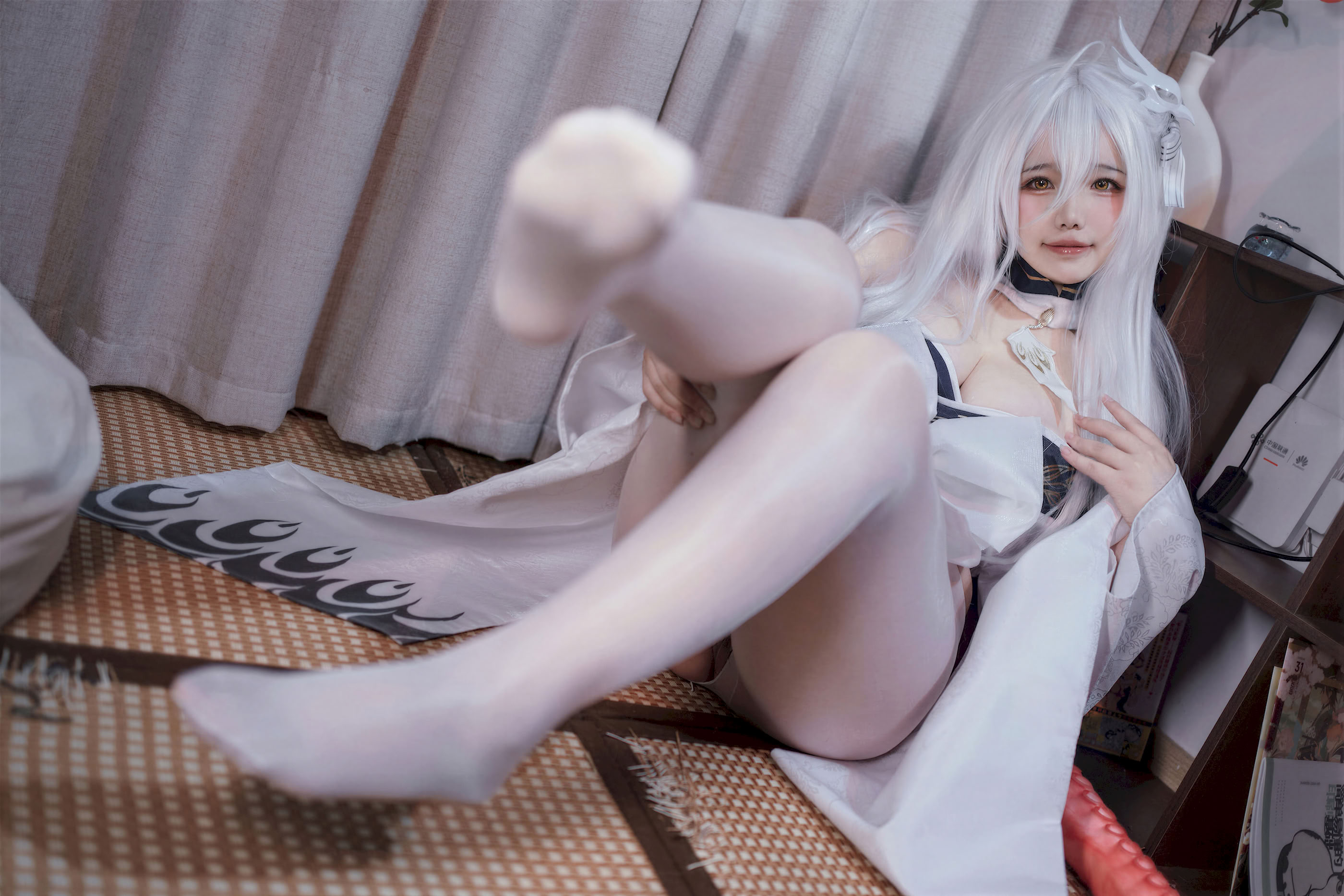 Ah Ban hôm nay vui quá - Azur Lane Hakuho kimono