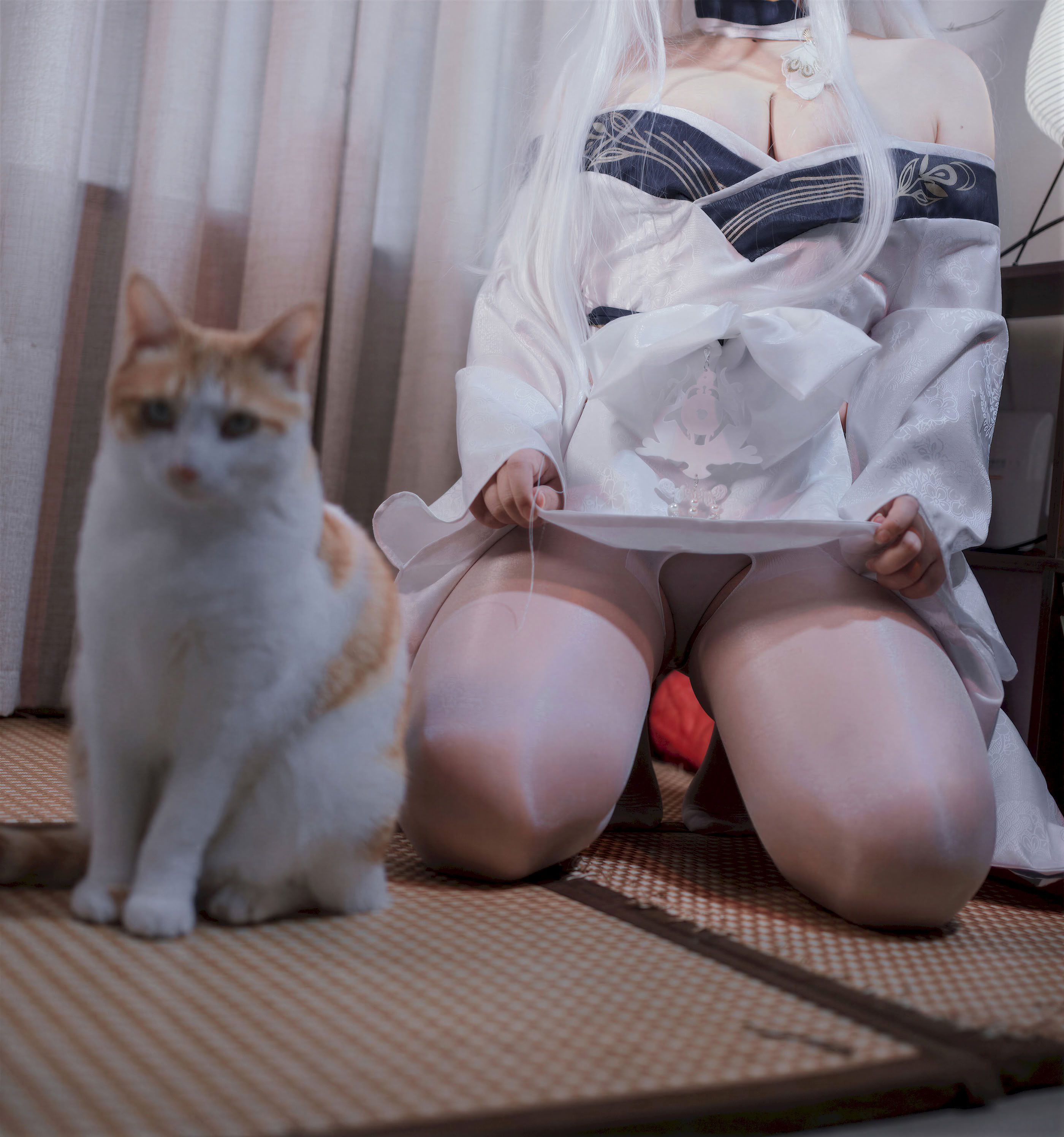 Ah Ban hôm nay vui quá - Azur Lane Hakuho kimono