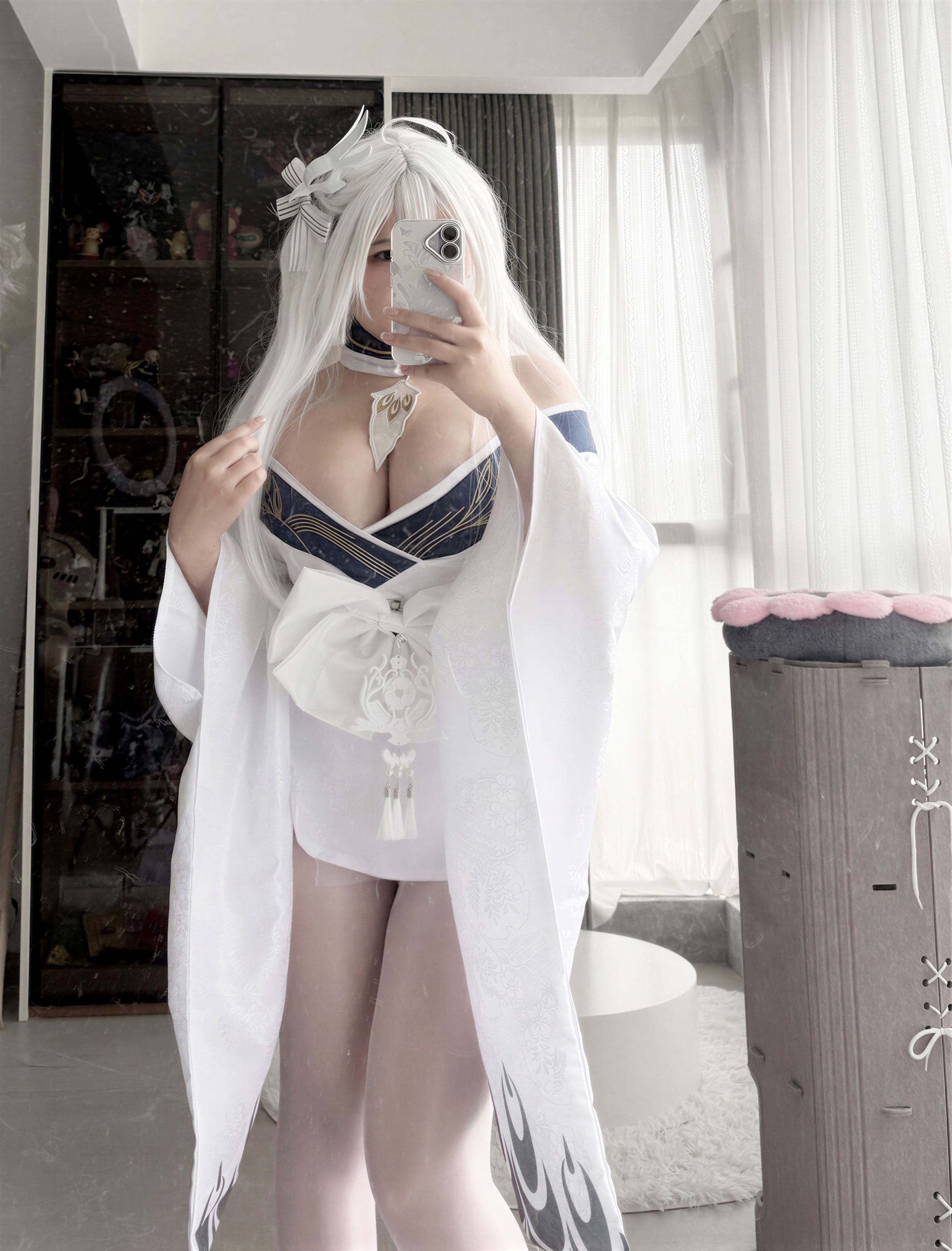Ah Ban hôm nay vui quá - Azur Lane Hakuho kimono