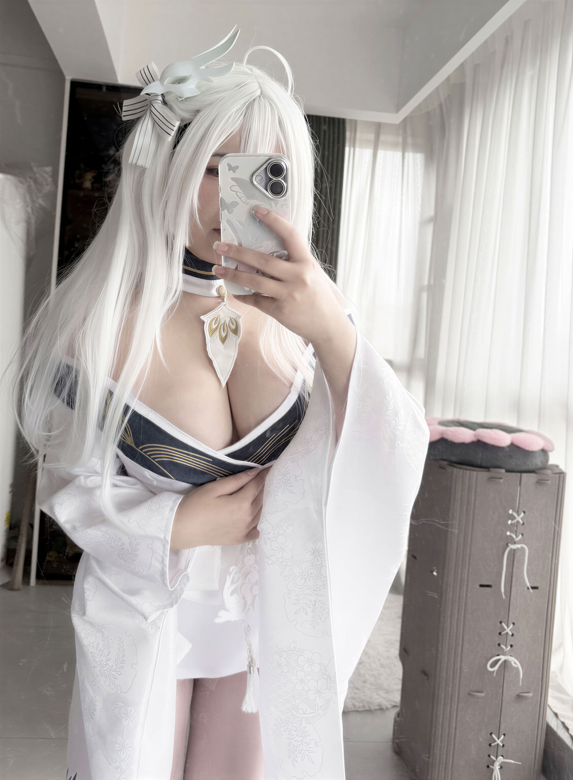 Ah Ban hôm nay vui quá - Azur Lane Hakuho kimono