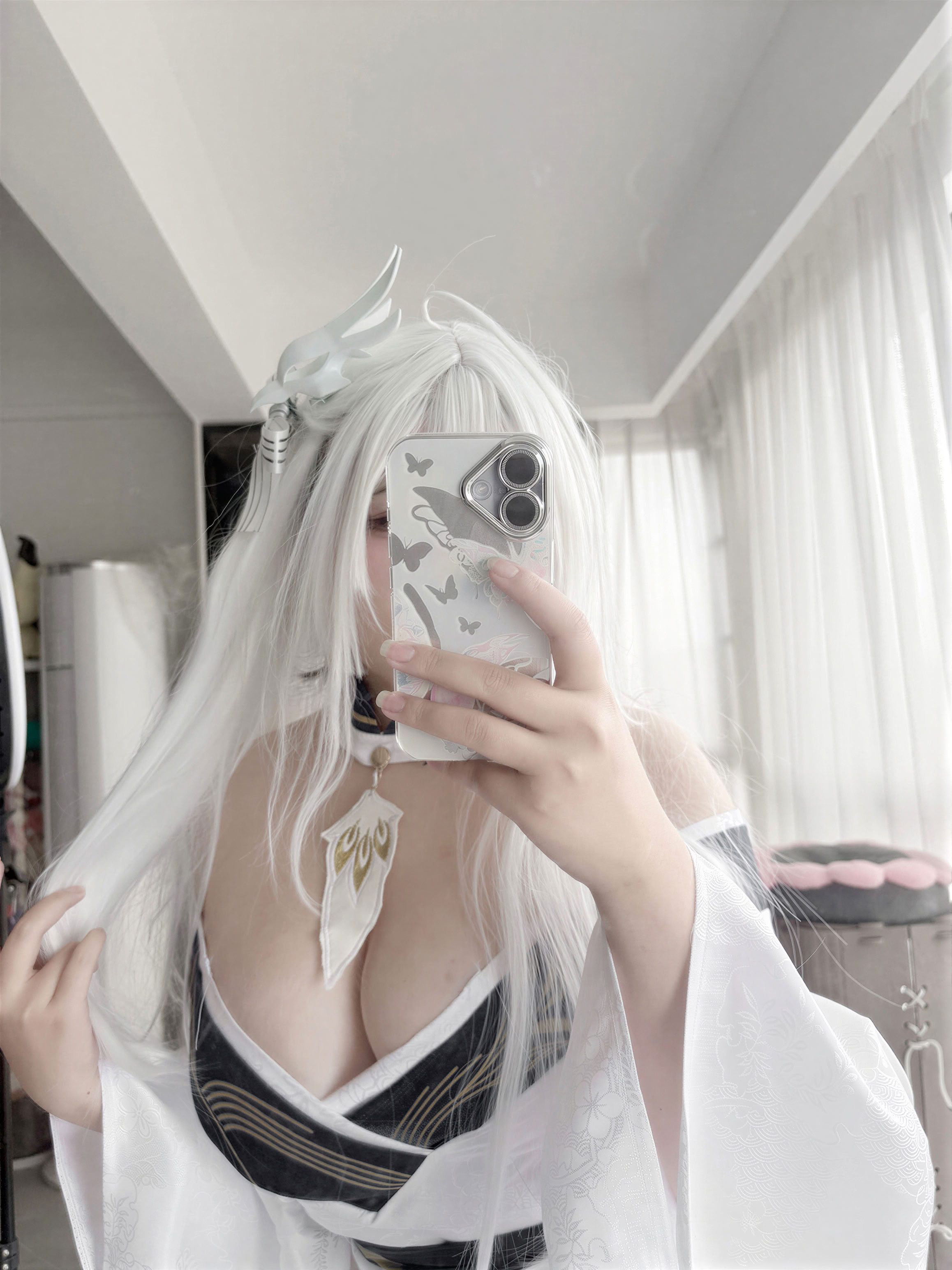 Ah Ban hôm nay vui quá - Azur Lane Hakuho kimono