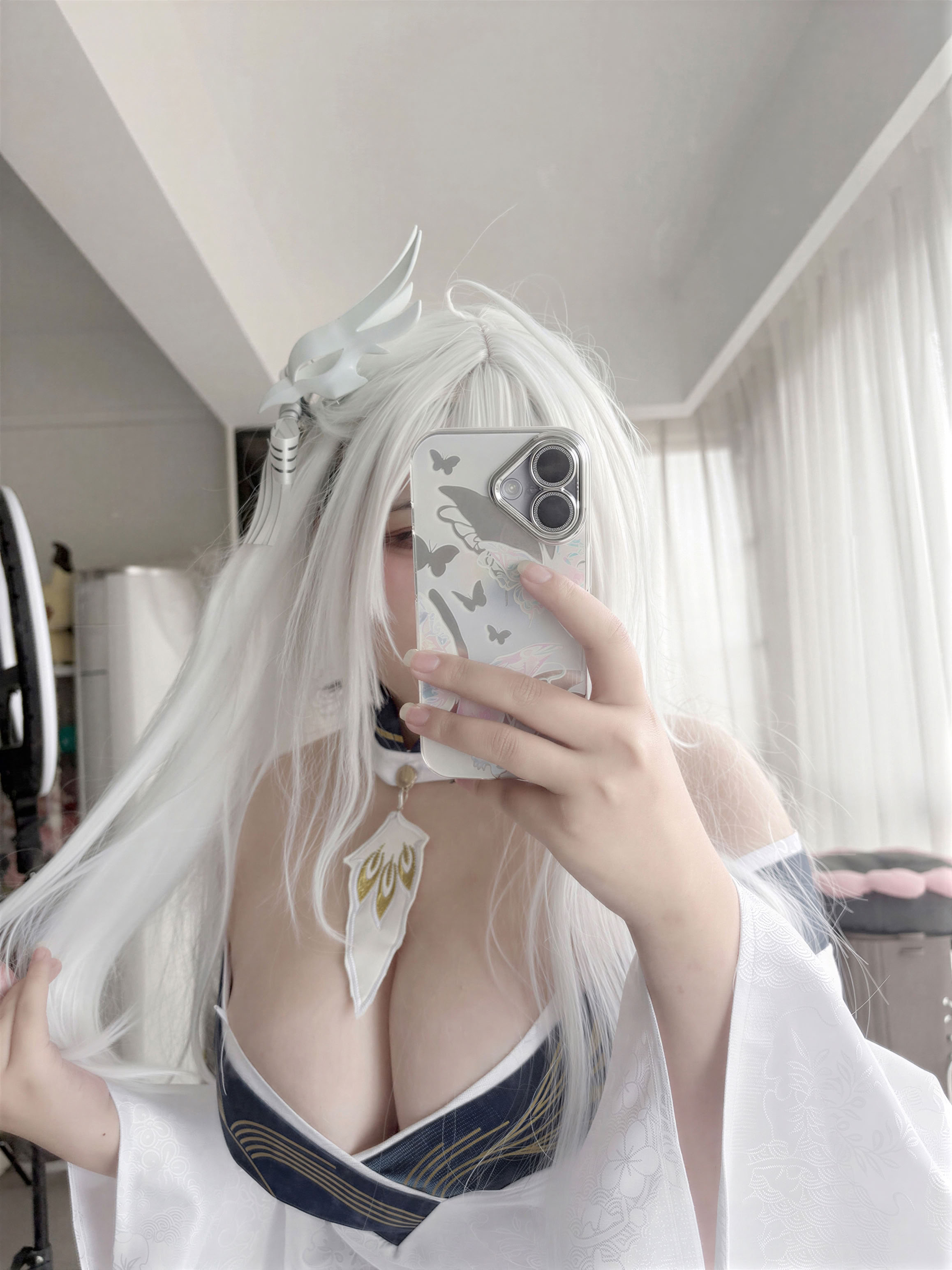 Ah Ban hôm nay vui quá - Azur Lane Hakuho kimono