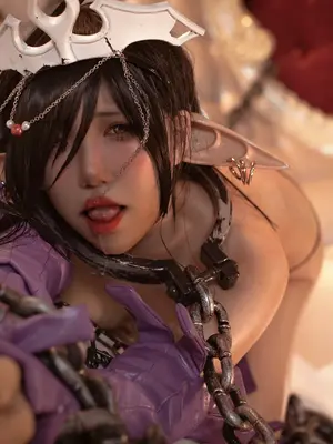 Ah Xun Kaori - Queen Black Beast Black Elf Nữ hoàng Olika