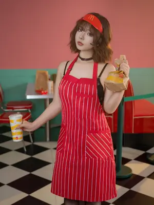 Yuuhui yuhui số 35 nhân viên phục vụ của McDonald