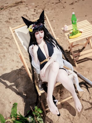 A Xuexue_yuki - Áo tắm Azur Lane Kii